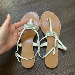 White Sandals